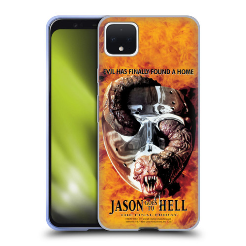 Friday the 13th: Jason Goes To Hell Graphics Key Art Soft Gel Case for Google Pixel 4 XL