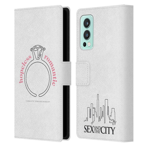 Sex and The City: Television Series Characters Hopeless Romantic Charlotte Leather Book Wallet Case Cover For OnePlus Nord 2 5G