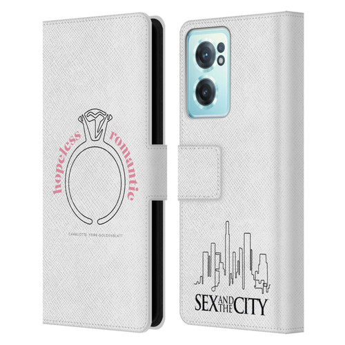 Sex and The City: Television Series Characters Hopeless Romantic Charlotte Leather Book Wallet Case Cover For OnePlus Nord CE 2 5G