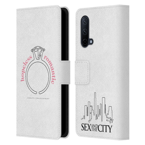 Sex and The City: Television Series Characters Hopeless Romantic Charlotte Leather Book Wallet Case Cover For OnePlus Nord CE 5G