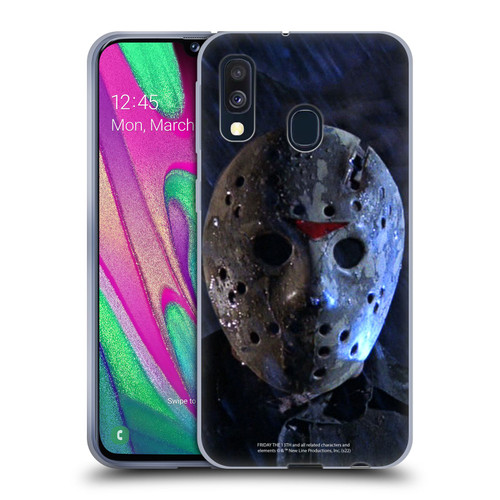 Friday the 13th: A New Beginning Graphics Jason Soft Gel Case for Samsung Galaxy A40 (2019)