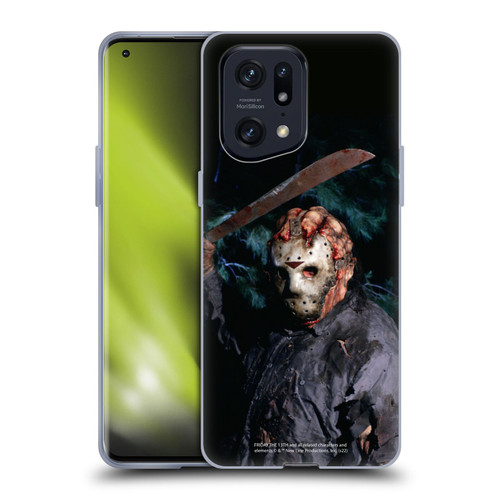 Friday the 13th: Jason Goes To Hell Graphics Jason Voorhees Soft Gel Case for OPPO Find X5 Pro