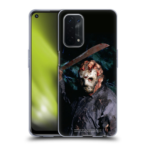 Friday the 13th: Jason Goes To Hell Graphics Jason Voorhees Soft Gel Case for OPPO A54 5G