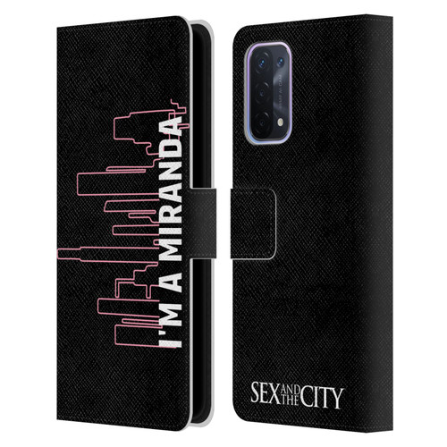 Sex and The City: Television Series Characters Miranda Leather Book Wallet Case Cover For OPPO A54 5G