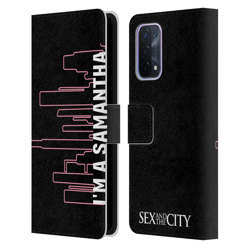 Sex and The City: Television Series Characters Samantha Leather Book Wallet Case Cover For OPPO A54 5G
