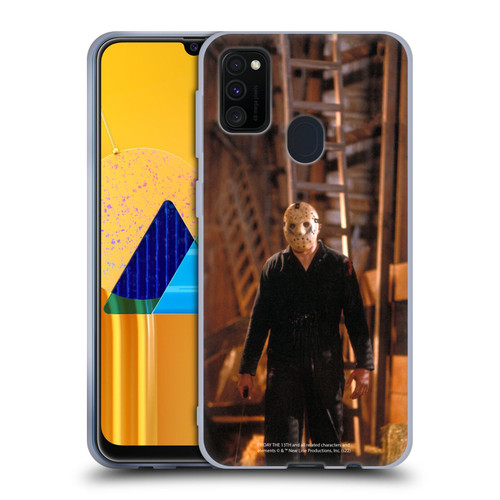 Friday the 13th: A New Beginning Graphics Jason Voorhees Soft Gel Case for Samsung Galaxy M30s (2019)/M21 (2020)
