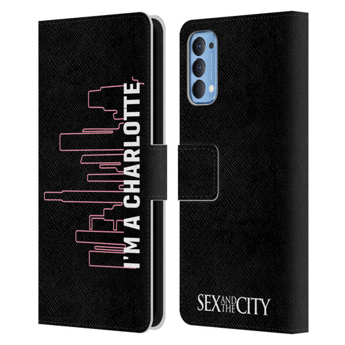 Sex and The City: Television Series Characters Charlotte Leather Book Wallet Case Cover For OPPO Reno 4 5G