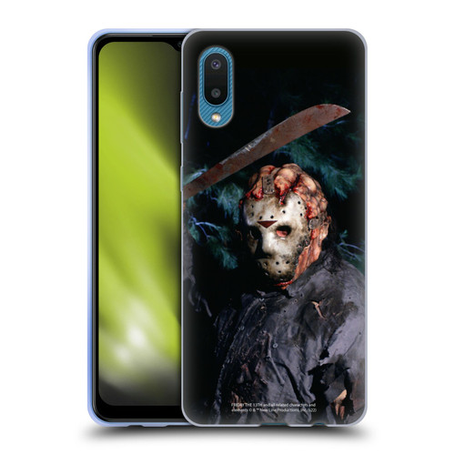 Friday the 13th: Jason Goes To Hell Graphics Jason Voorhees Soft Gel Case for Samsung Galaxy A02/M02 (2021)