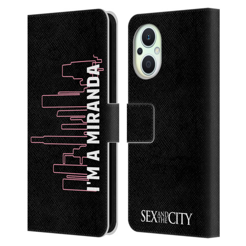 Sex and The City: Television Series Characters Miranda Leather Book Wallet Case Cover For OPPO Reno8 Lite