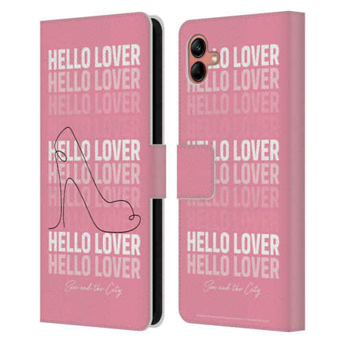 Sex and The City: Television Series Characters Hello Lover Carrie Leather Book Wallet Case Cover For Samsung Galaxy A04 (2022)