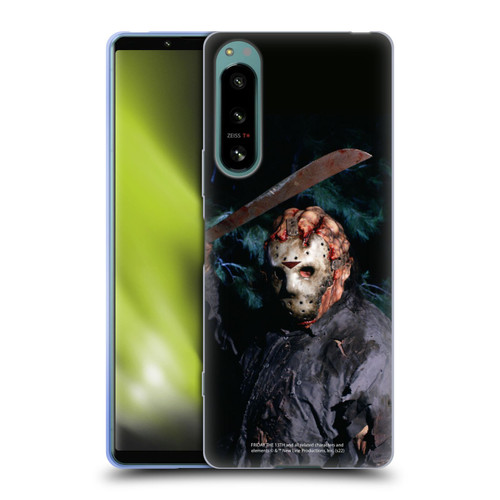 Friday the 13th: Jason Goes To Hell Graphics Jason Voorhees Soft Gel Case for Sony Xperia 5 IV