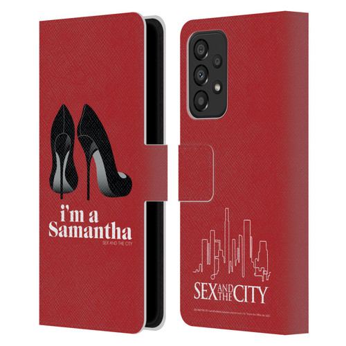 Sex and The City: Television Series Characters I'm A Samantha Leather Book Wallet Case Cover For Samsung Galaxy A33 5G (2022)