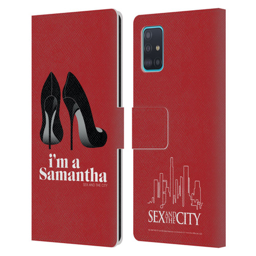 Sex and The City: Television Series Characters I'm A Samantha Leather Book Wallet Case Cover For Samsung Galaxy A51 (2019)
