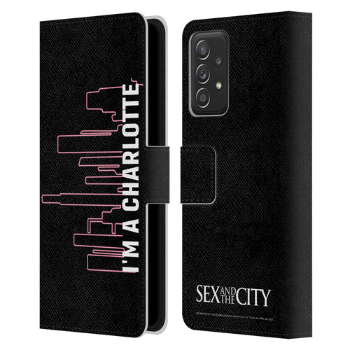 Sex and The City: Television Series Characters Charlotte Leather Book Wallet Case Cover For Samsung Galaxy A52 / A52s / 5G (2021)