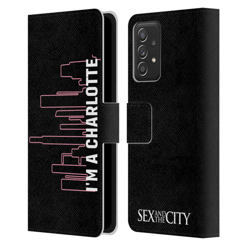 Sex and The City: Television Series Characters Charlotte Leather Book Wallet Case Cover For Samsung Galaxy A53 5G (2022)