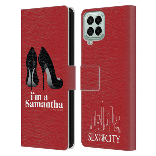 Sex and The City: Television Series Characters I'm A Samantha Leather Book Wallet Case Cover For Samsung Galaxy M53 (2022)