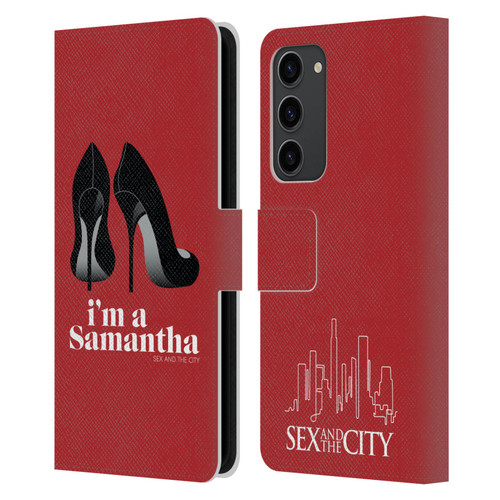 Sex and The City: Television Series Characters I'm A Samantha Leather Book Wallet Case Cover For Samsung Galaxy S23+ 5G