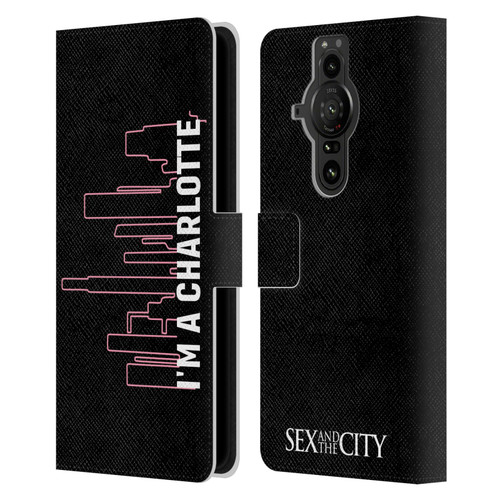 Sex and The City: Television Series Characters Charlotte Leather Book Wallet Case Cover For Sony Xperia Pro-I