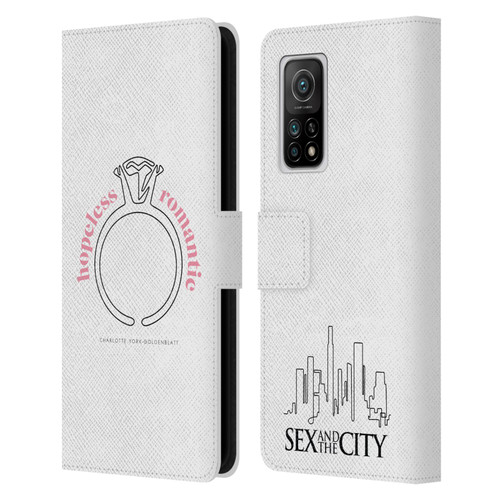 Sex and The City: Television Series Characters Hopeless Romantic Charlotte Leather Book Wallet Case Cover For Xiaomi Mi 10T 5G