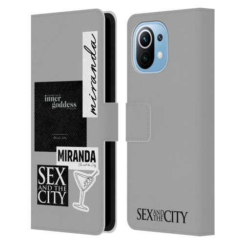 Sex and The City: Television Series Characters Inner Goddess Miranda Leather Book Wallet Case Cover For Xiaomi Mi 11