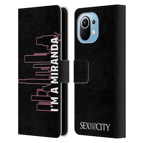 Sex and The City: Television Series Characters Miranda Leather Book Wallet Case Cover For Xiaomi Mi 11