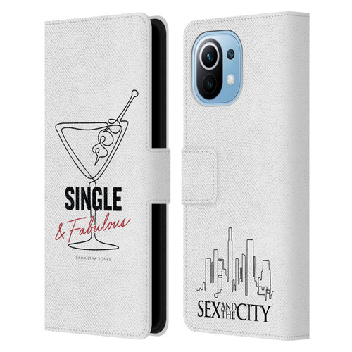 Sex and The City: Television Series Characters Single And Fabulous Samantha Leather Book Wallet Case Cover For Xiaomi Mi 11