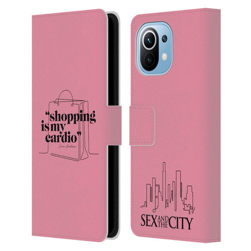 Sex and The City: Television Series Characters Shopping Cardio Carrie Leather Book Wallet Case Cover For Xiaomi Mi 11