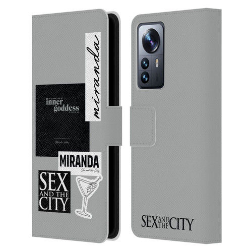 Sex and The City: Television Series Characters Inner Goddess Miranda Leather Book Wallet Case Cover For Xiaomi 12 Pro