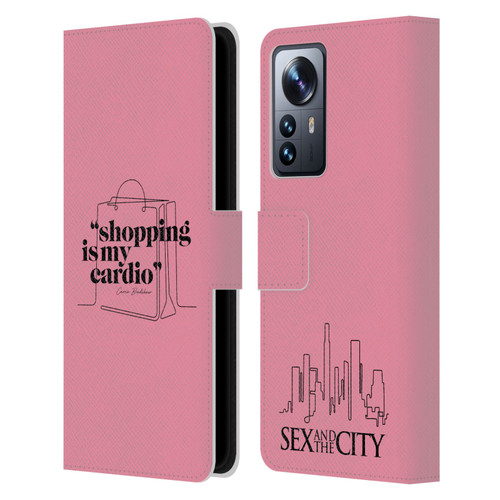 Sex and The City: Television Series Characters Shopping Cardio Carrie Leather Book Wallet Case Cover For Xiaomi 12 Pro