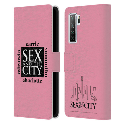 Sex and The City: Television Series Graphics Character 1 Leather Book Wallet Case Cover For Huawei Nova 7 SE/P40 Lite 5G