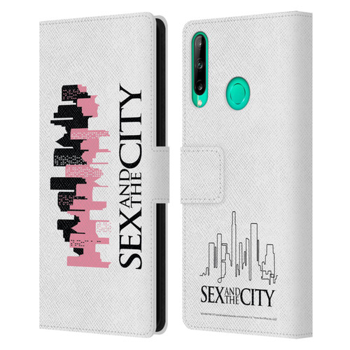 Sex and The City: Television Series Graphics City Leather Book Wallet Case Cover For Huawei P40 lite E