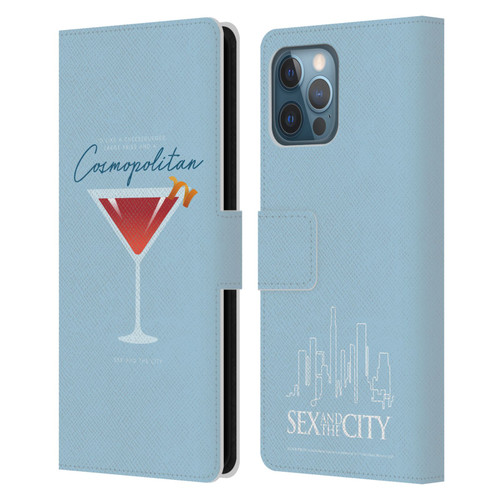 Sex and The City: Television Series Graphics Glass Leather Book Wallet Case Cover For Apple iPhone 12 Pro Max