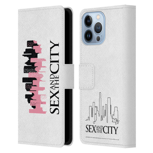 Sex and The City: Television Series Graphics City Leather Book Wallet Case Cover For Apple iPhone 13 Pro Max