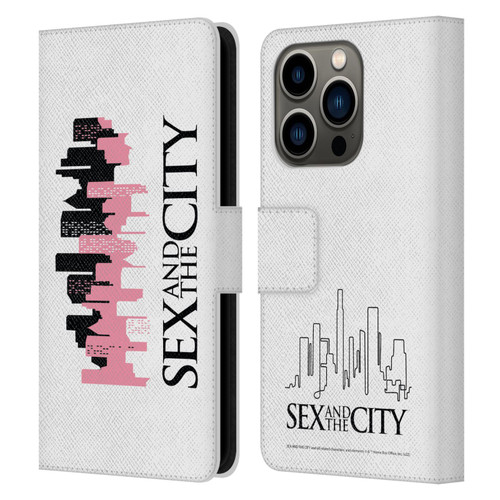 Sex and The City: Television Series Graphics City Leather Book Wallet Case Cover For Apple iPhone 14 Pro