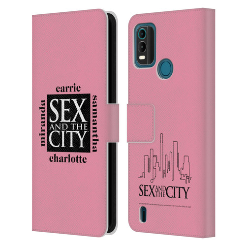 Sex and The City: Television Series Graphics Character 1 Leather Book Wallet Case Cover For Nokia G11 Plus
