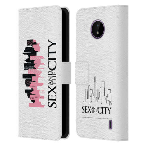 Sex and The City: Television Series Graphics City Leather Book Wallet Case Cover For Nokia C10 / C20