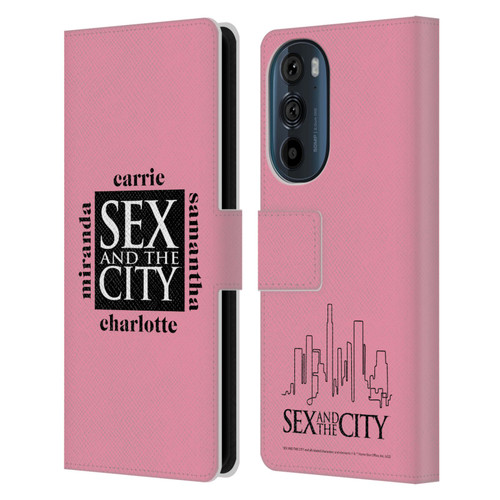Sex and The City: Television Series Graphics Character 1 Leather Book Wallet Case Cover For Motorola Edge 30