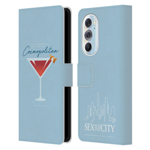 Sex and The City: Television Series Graphics Glass Leather Book Wallet Case Cover For Motorola Edge X30