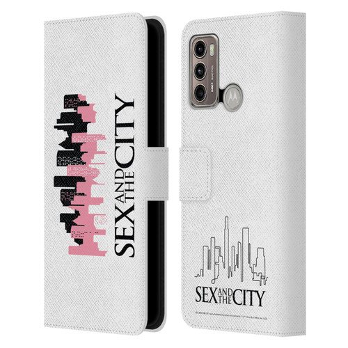 Sex and The City: Television Series Graphics City Leather Book Wallet Case Cover For Motorola Moto G60 / Moto G40 Fusion