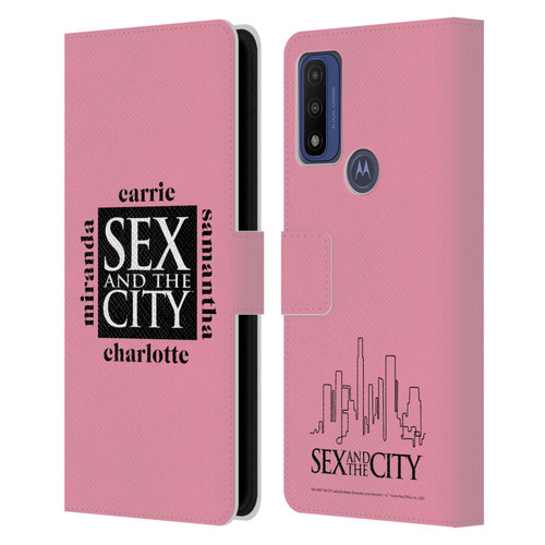Sex and The City: Television Series Graphics Character 1 Leather Book Wallet Case Cover For Motorola G Pure