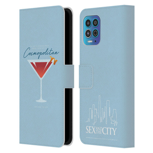 Sex and The City: Television Series Graphics Glass Leather Book Wallet Case Cover For Motorola Moto G100