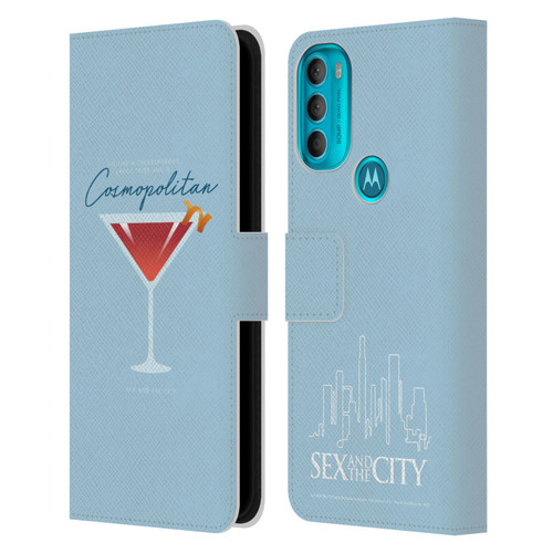 Sex and The City: Television Series Graphics Glass Leather Book Wallet Case Cover For Motorola Moto G71 5G