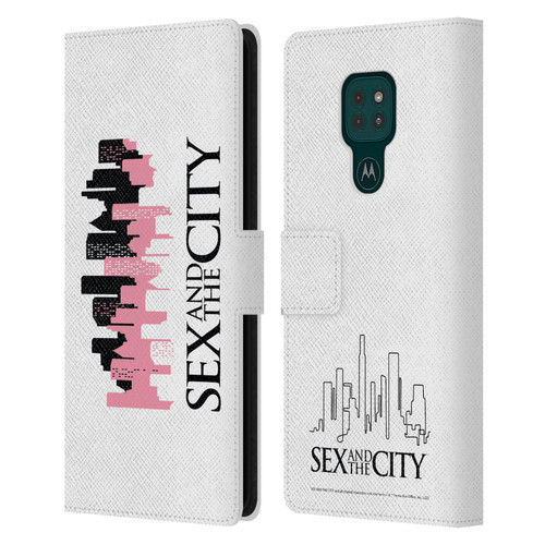 Sex and The City: Television Series Graphics City Leather Book Wallet Case Cover For Motorola Moto G9 Play