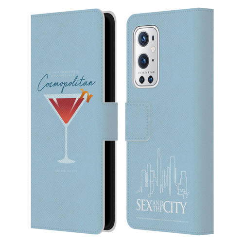Sex and The City: Television Series Graphics Glass Leather Book Wallet Case Cover For OnePlus 9 Pro
