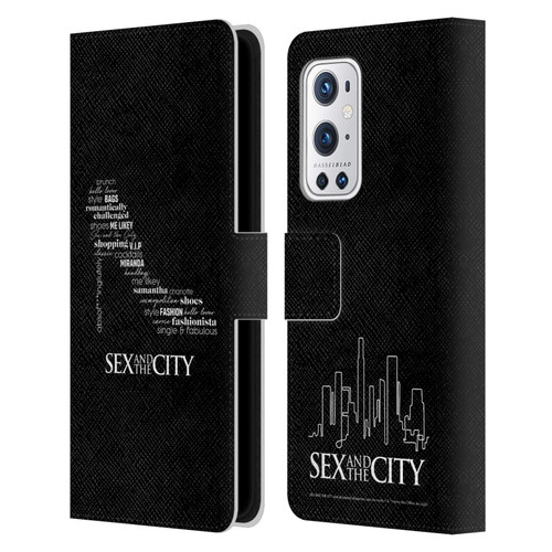 Sex and The City: Television Series Graphics Shoe Leather Book Wallet Case Cover For OnePlus 9 Pro