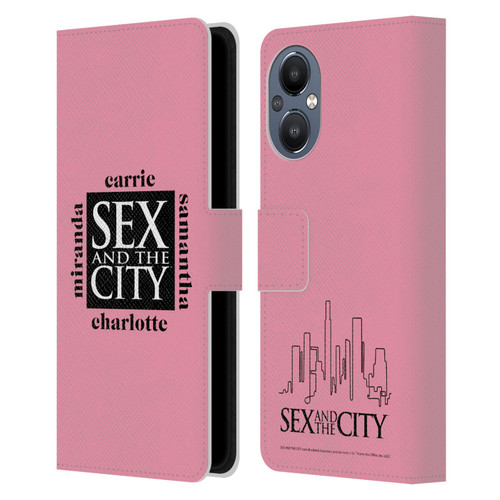 Sex and The City: Television Series Graphics Character 1 Leather Book Wallet Case Cover For OnePlus Nord N20 5G