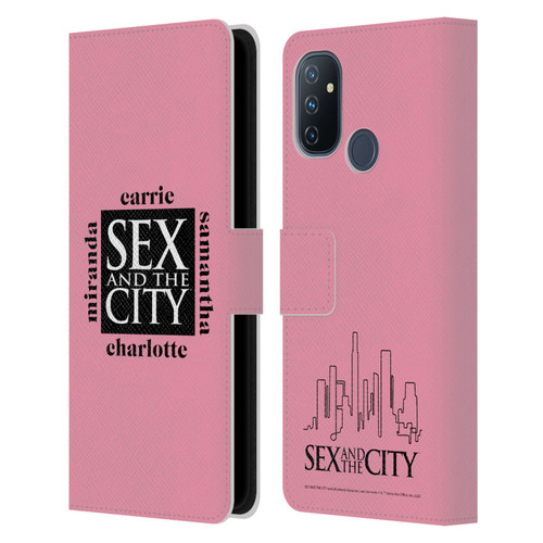 Sex and The City: Television Series Graphics Character 1 Leather Book Wallet Case Cover For OnePlus Nord N100