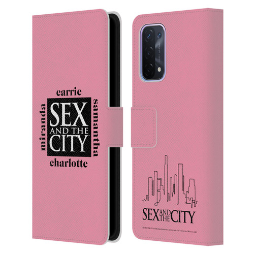 Sex and The City: Television Series Graphics Character 1 Leather Book Wallet Case Cover For OPPO A54 5G