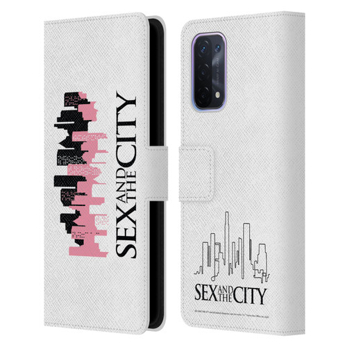 Sex and The City: Television Series Graphics City Leather Book Wallet Case Cover For OPPO A54 5G