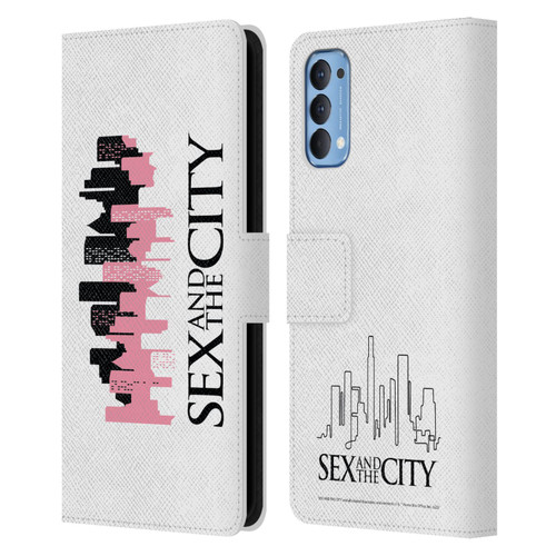 Sex and The City: Television Series Graphics City Leather Book Wallet Case Cover For OPPO Reno 4 5G